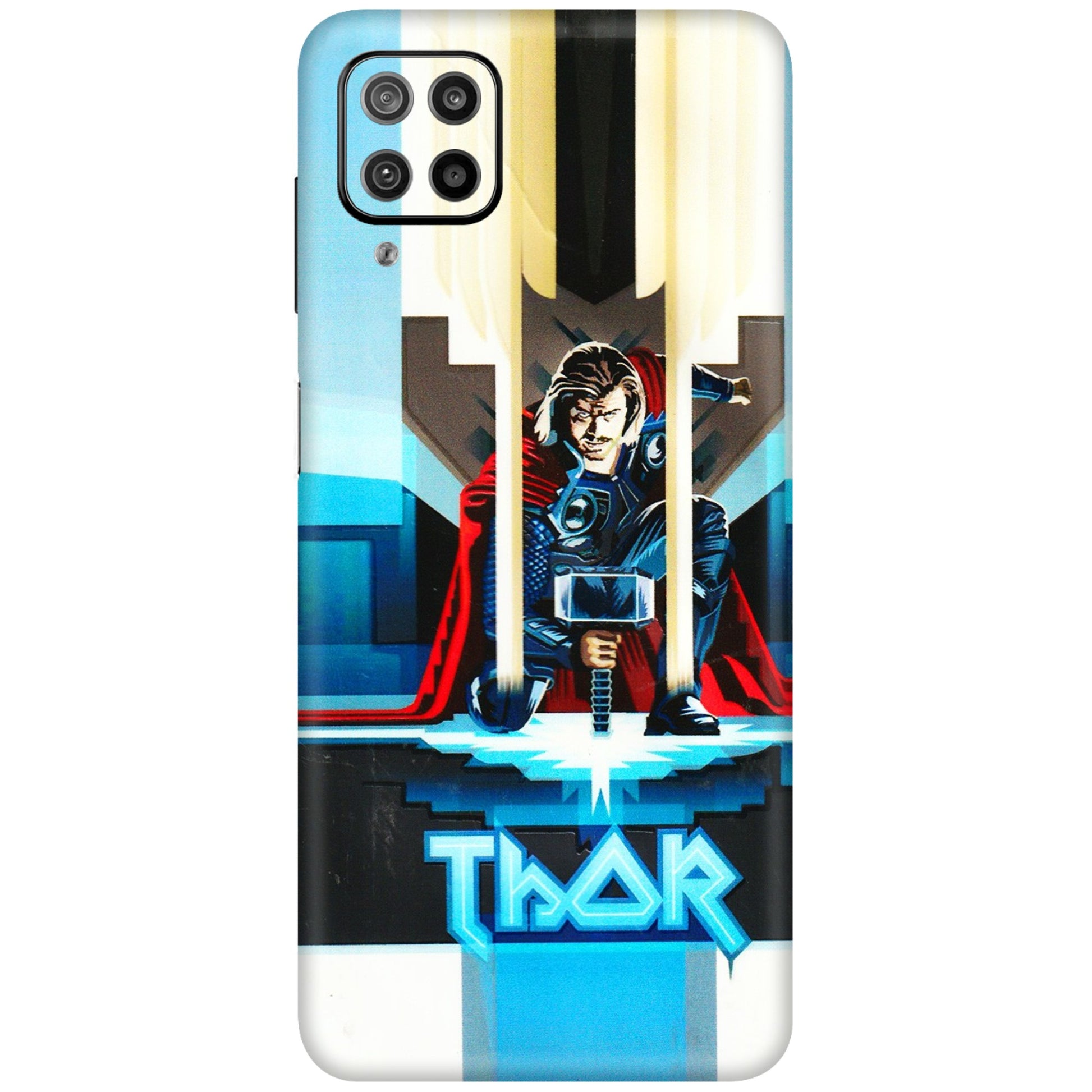 Samsung M/F/Note/Flip and C Phone Skins (All Models) - Thor - 3D Embossed Finish (L-137) Samsung Galaxy F12