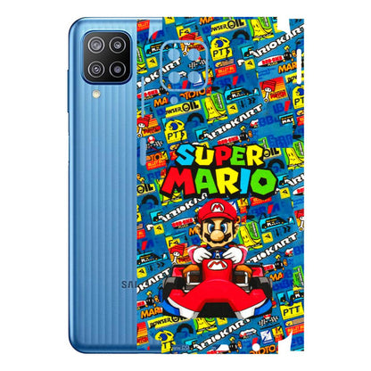 Samsung M/F/Note/Flip and C Phone Skins (All Models) - Super Mario Kart - 3D Embossed Finish (L-140) Samsung Galaxy F12
