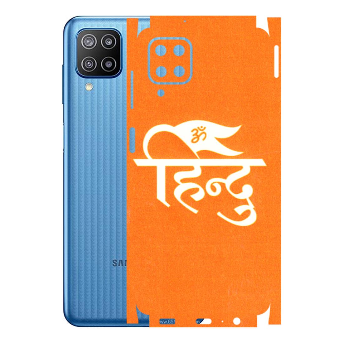 Samsung M/F/Note/Flip and C Phone Skins (All Models) - Hindu Kesari - 3D Embossed Finish (L-154) Samsung Galaxy F12