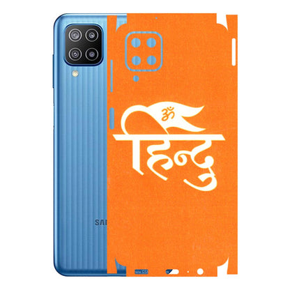 Samsung M/F/Note/Flip and C Phone Skins (All Models) - Hindu Kesari - 3D Embossed Finish (L-154) Samsung Galaxy F12