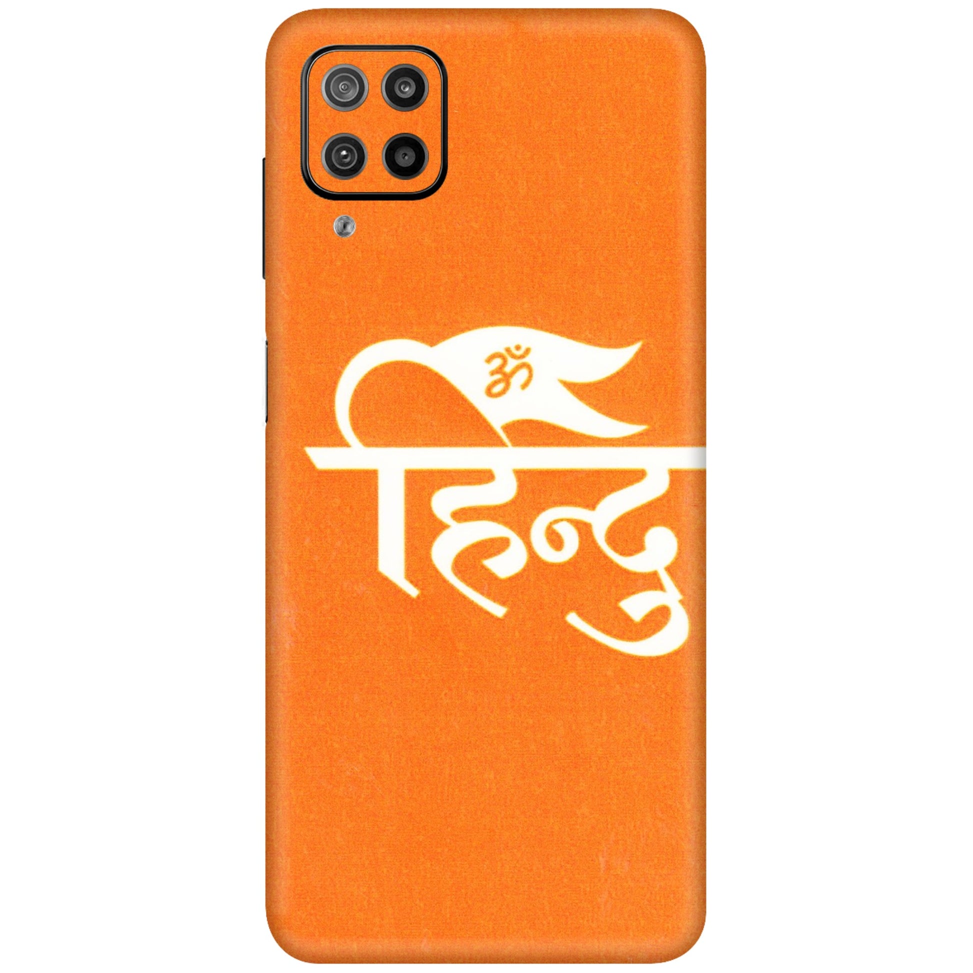 Samsung M/F/Note/Flip and C Phone Skins (All Models) - Hindu Kesari - 3D Embossed Finish (L-154) Samsung Galaxy F12