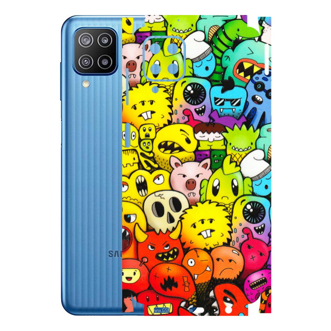 Samsung M/F/Note/Flip and C Phone Skins (All Models) - Angry Funkies - 3D Embossed Finish (L-169) Samsung Galaxy F12