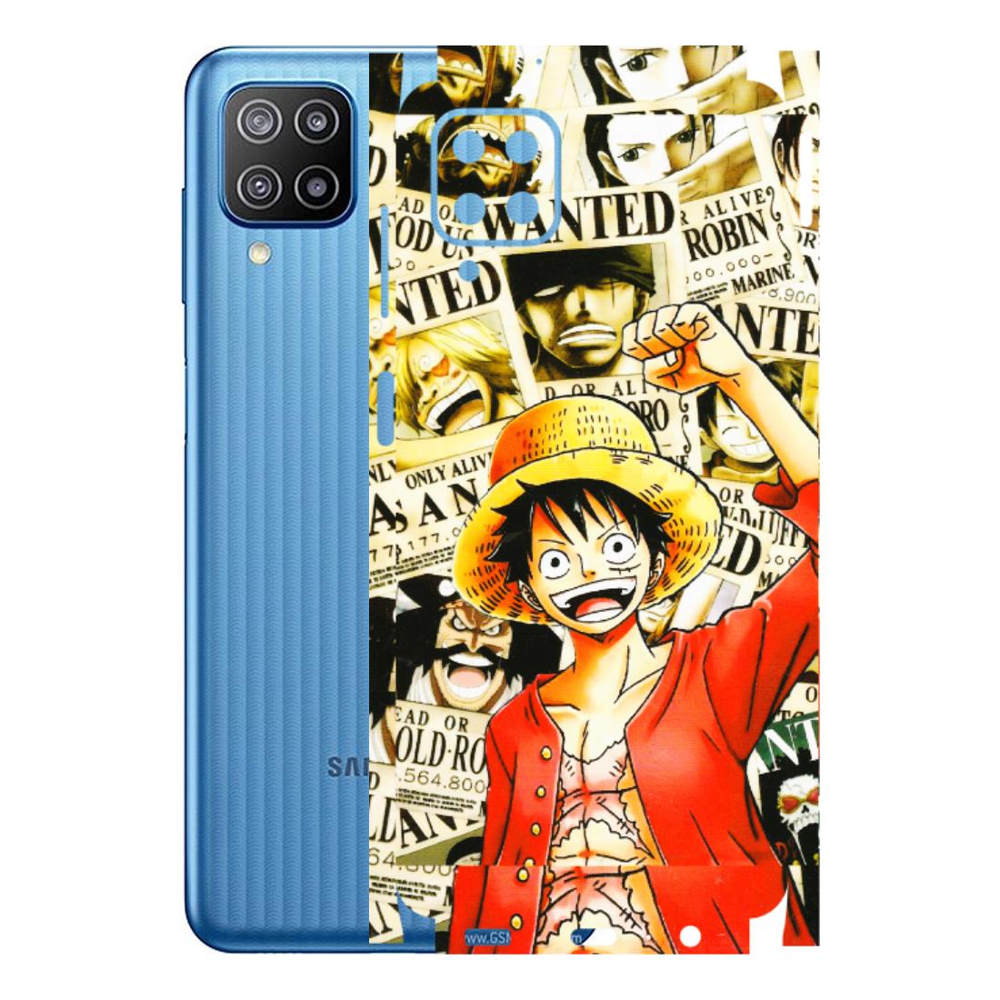 Samsung M/F/Note/Flip and C Phone Skins (All Models) - Luffy Anime - 3D Embossed Finish (L-177) Samsung Galaxy F12