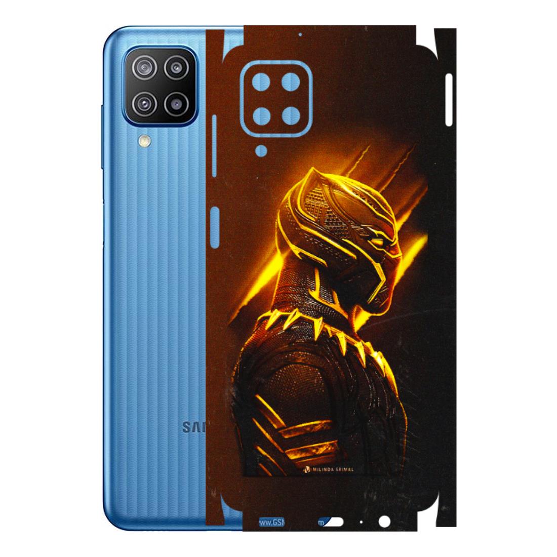 Samsung M/F/Note/Flip and C Phone Skins (All Models) - Gold Black Panther - 3D Embossed Finish (L-181) Samsung Galaxy F12