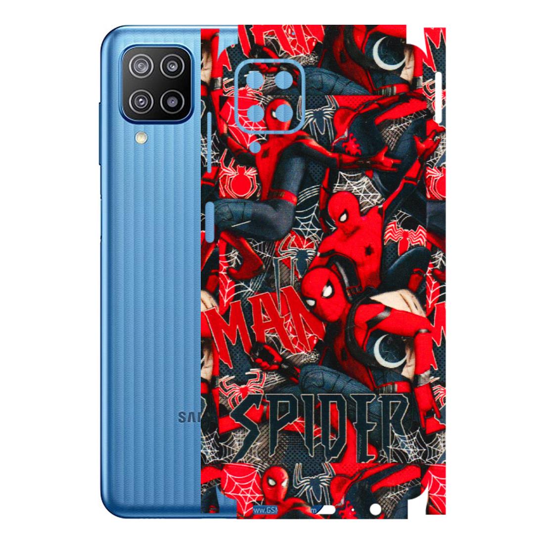 Samsung M/F/Note/Flip and C Phone Skins (All Models) - SpiderMan Cool - 3D Embossed Finish (L-188) Samsung Galaxy F12