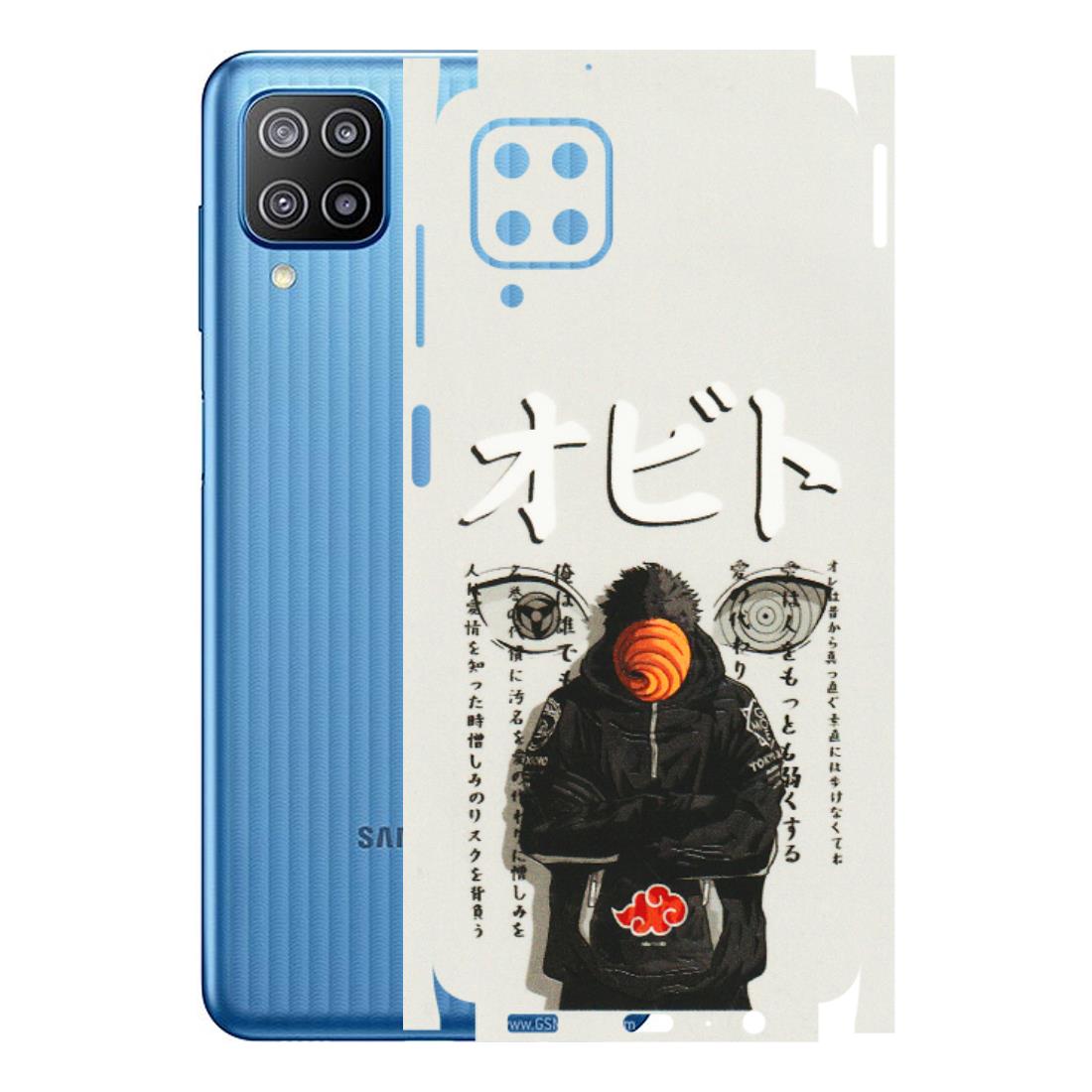 Samsung M/F/Note/Flip and C Phone Skins (All Models) - Obito Anime Eye - 3D Embossed Finish (L-19) Samsung Galaxy F12