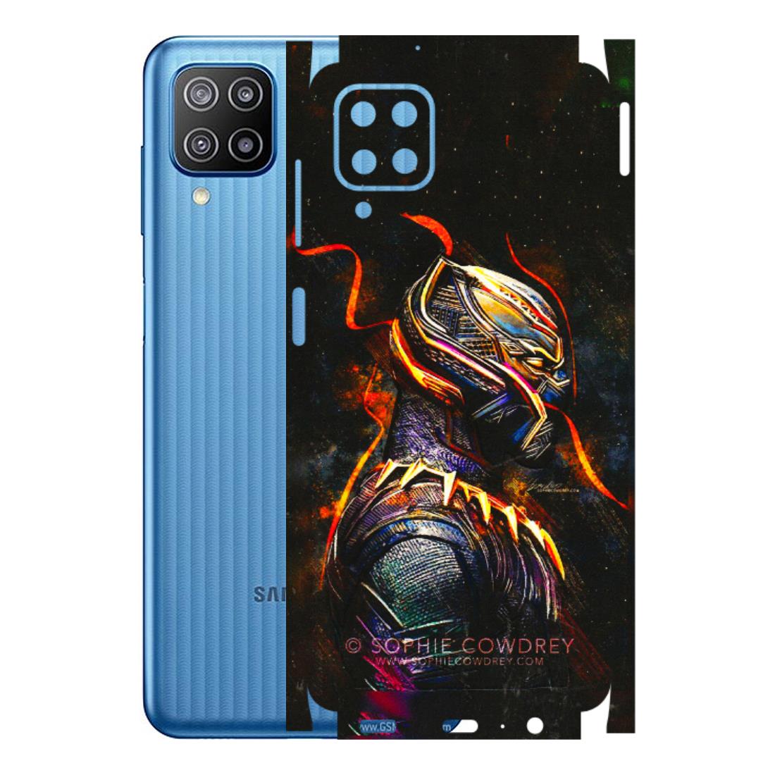 Samsung M/F/Note/Flip and C Phone Skins (All Models) - Black Panther - 3D Embossed Finish (L-190) Samsung Galaxy F12