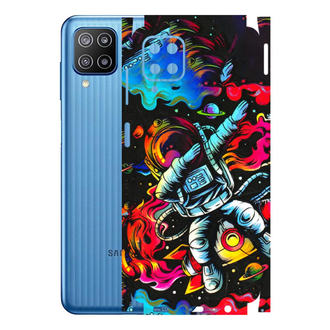 Samsung M/F/Note/Flip and C Phone Skins (All Models) - Astronaut Dope - 3D Embossed Finish (L-191) Samsung Galaxy F12