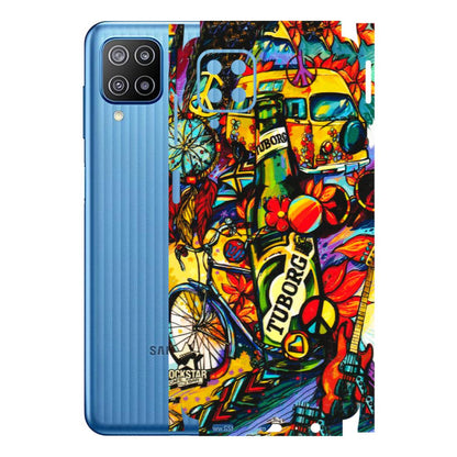 Samsung M/F/Note/Flip and C Phone Skins (All Models) - Cool Beer Bottle - 3D Embossed Finish (L-193) Samsung Galaxy F12