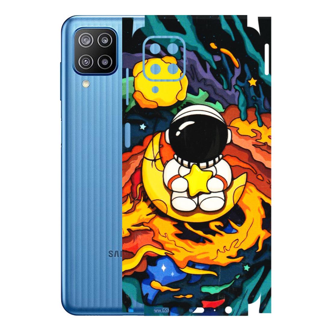 Samsung M/F/Note/Flip and C Phone Skins (All Models) - Baby Astronaut - 3D Embossed Finish (L-197) Samsung Galaxy F12