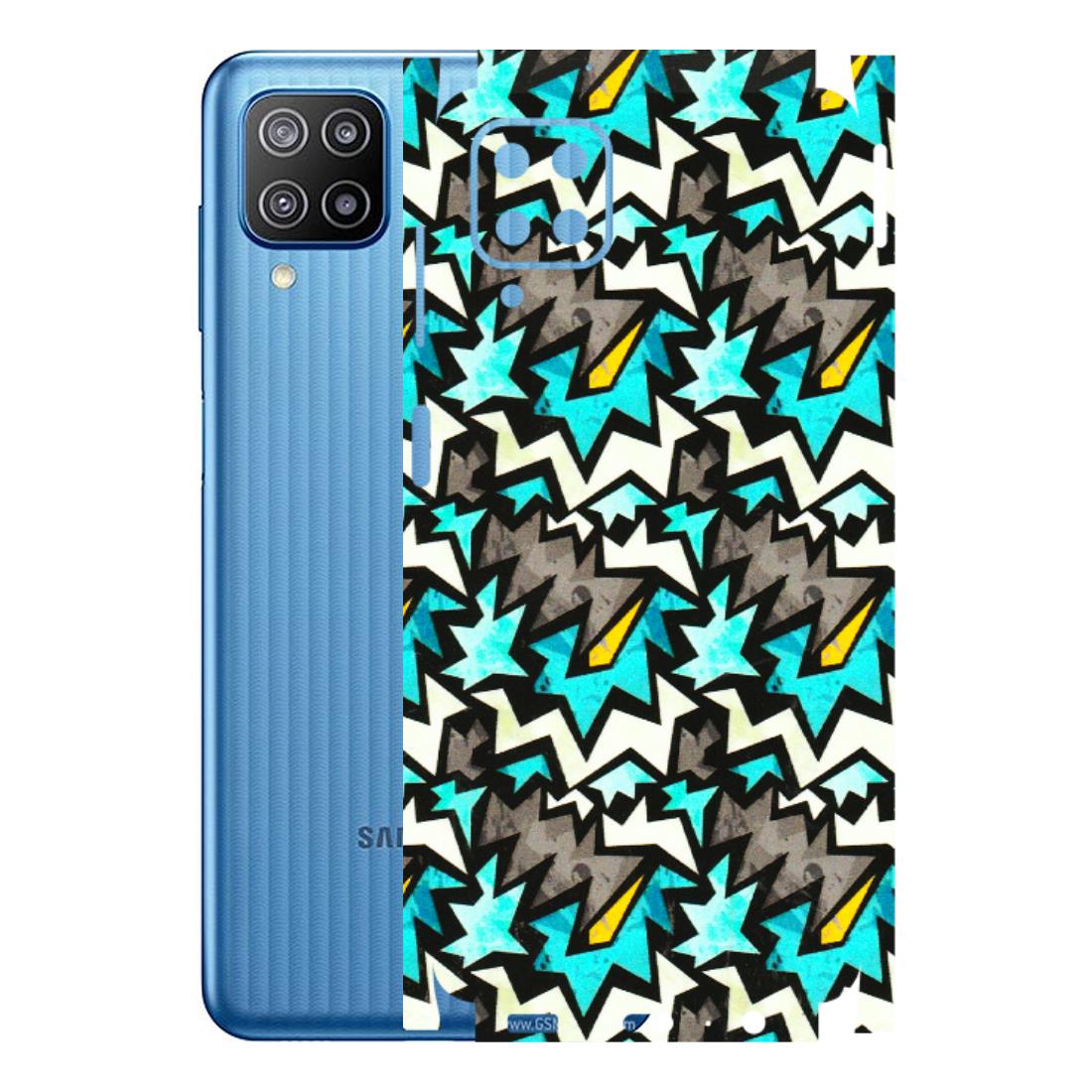Samsung M/F/Note/Flip and C Phone Skins (All Models) - Funky Zig Zag - 3D Embossed Finish (L-223) Samsung Galaxy F12