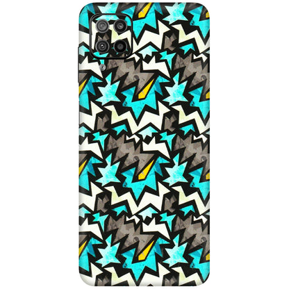 Samsung M/F/Note/Flip and C Phone Skins (All Models) - Funky Zig Zag - 3D Embossed Finish (L-223) Samsung Galaxy F12