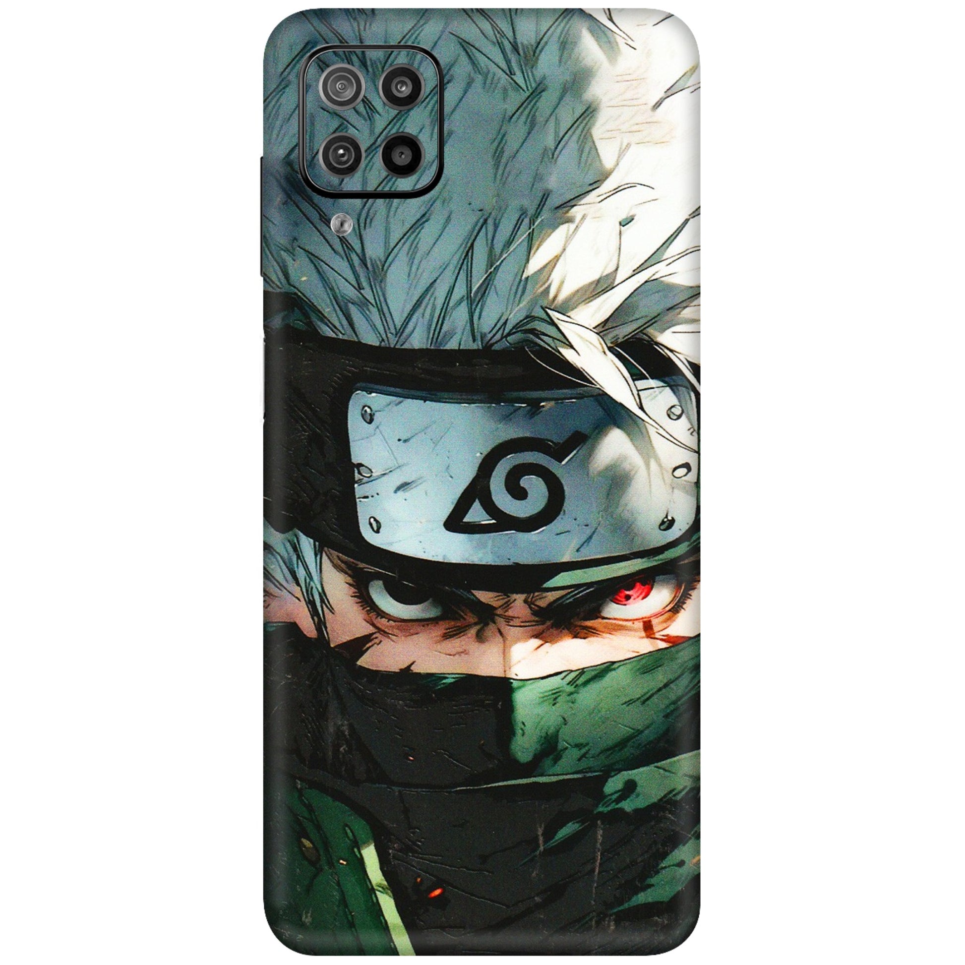 Samsung M/F/Note/Flip and C Phone Skins (All Models) - Kakashi Red Eye Focus - 3D Embossed Finish (L-227) Samsung Galaxy F12
