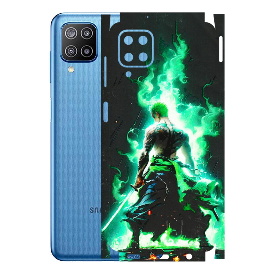 Samsung M/F/Note/Flip and C Phone Skins (All Models) - Zoro Sword - 3D Embossed Finish (L-241) Samsung Galaxy F12