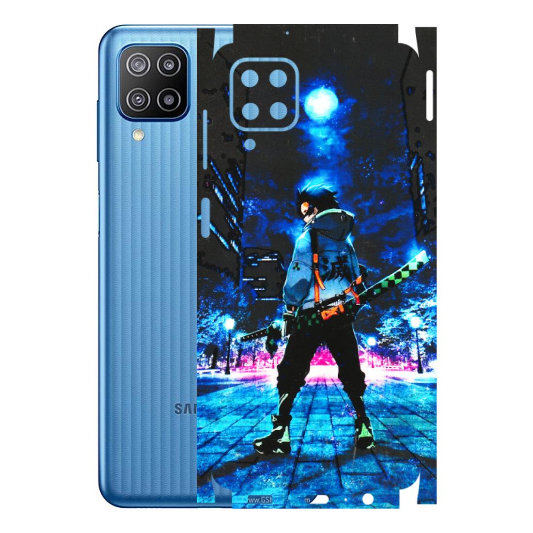 Samsung M/F/Note/Flip and C Phone Skins (All Models) - Demon Slayer Sword - 3D Embossed Finish (L-247) Samsung Galaxy F12