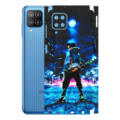 Samsung M/F/Note/Flip and C Phone Skins (All Models) - Demon Slayer Sword - 3D Embossed Finish (L-247) Samsung Galaxy F12