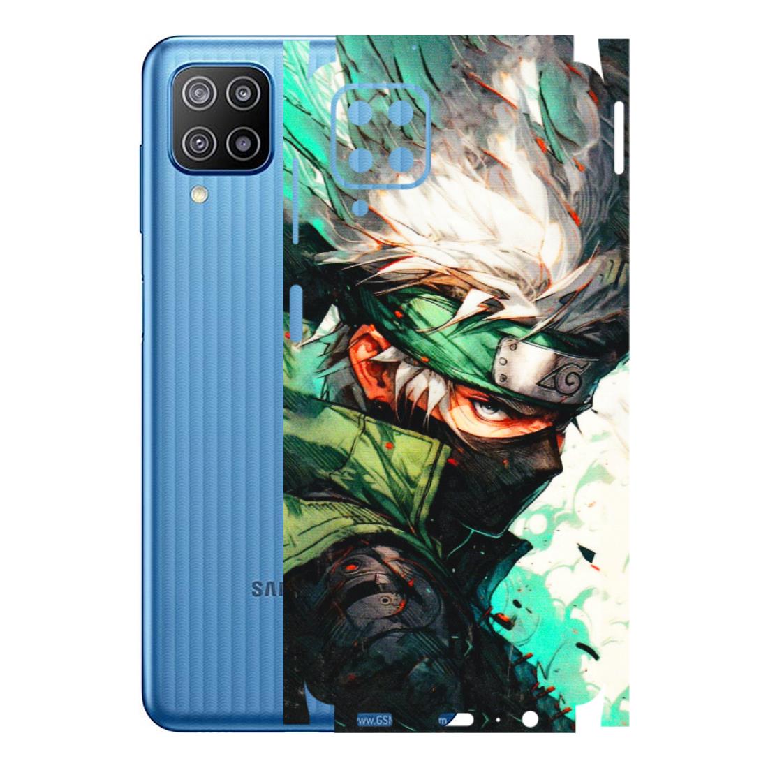Samsung M/F/Note/Flip and C Phone Skins (All Models) - Kakashi Side Profile - 3D Embossed Finish (L-249) Samsung Galaxy F12