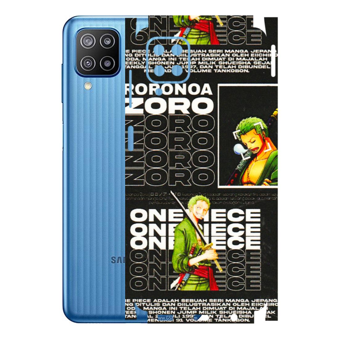Samsung M/F/Note/Flip and C Phone Skins (All Models) - One Piece Zoro - 3D Embossed Finish (L-250) Samsung Galaxy F12