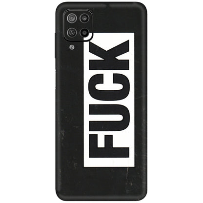 Samsung M/F/Note/Flip and C Phone Skins (All Models) - The F Word - 3D Embossed Finish (L-255) Samsung Galaxy F12