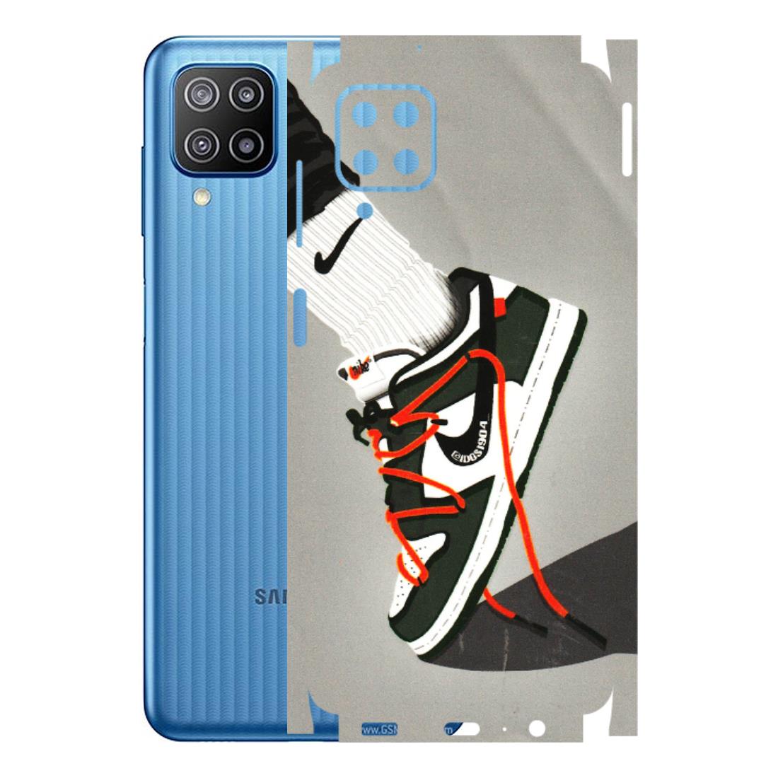 Samsung M/F/Note/Flip and C Phone Skins (All Models) - New Grey Sneaker - 3D Embossed Finish (L-261) Samsung Galaxy F12