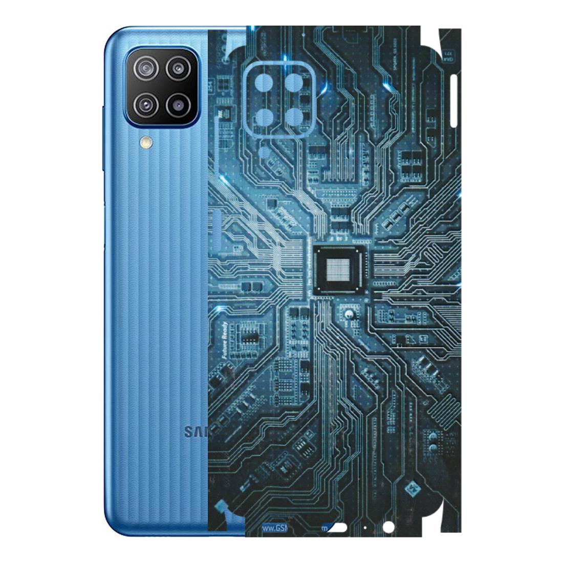 Samsung M/F/Note/Flip and C Phone Skins (All Models) - Original Circuit - 3D Embossed Finish (L-267) Samsung Galaxy F12