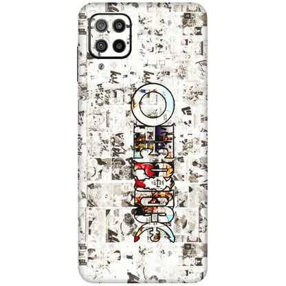 Samsung M/F/Note/Flip and C Phone Skins (All Models) - One Piece Manga - 3D Embossed Finish (L-26) Samsung Galaxy F12
