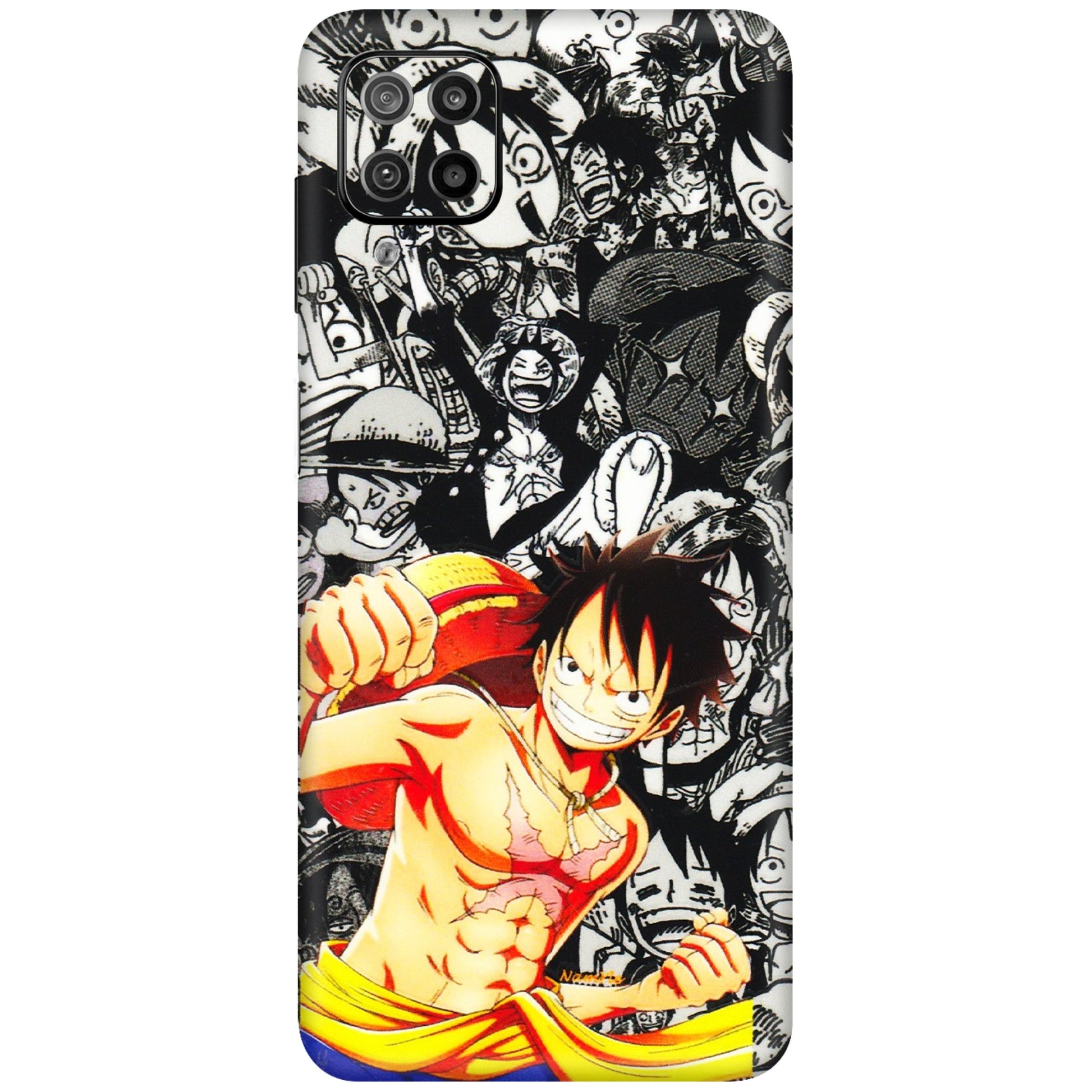 Samsung M/F/Note/Flip and C Phone Skins (All Models) - Anime Comics Games Doodles - 3D Embossed Finish (L-27) Samsung Galaxy F12