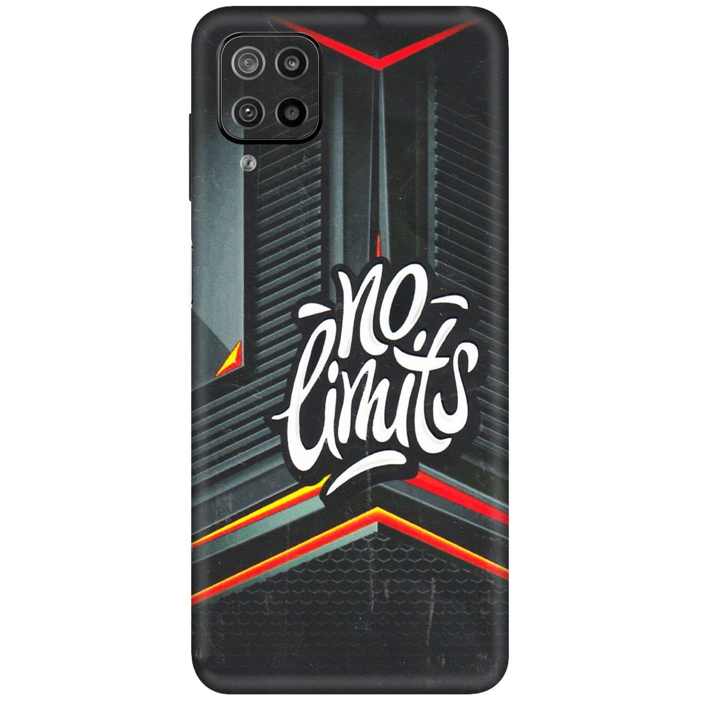 Samsung M/F/Note/Flip and C Phone Skins (All Models) - No Limits - 3D Embossed Finish (L-286) Samsung Galaxy F12
