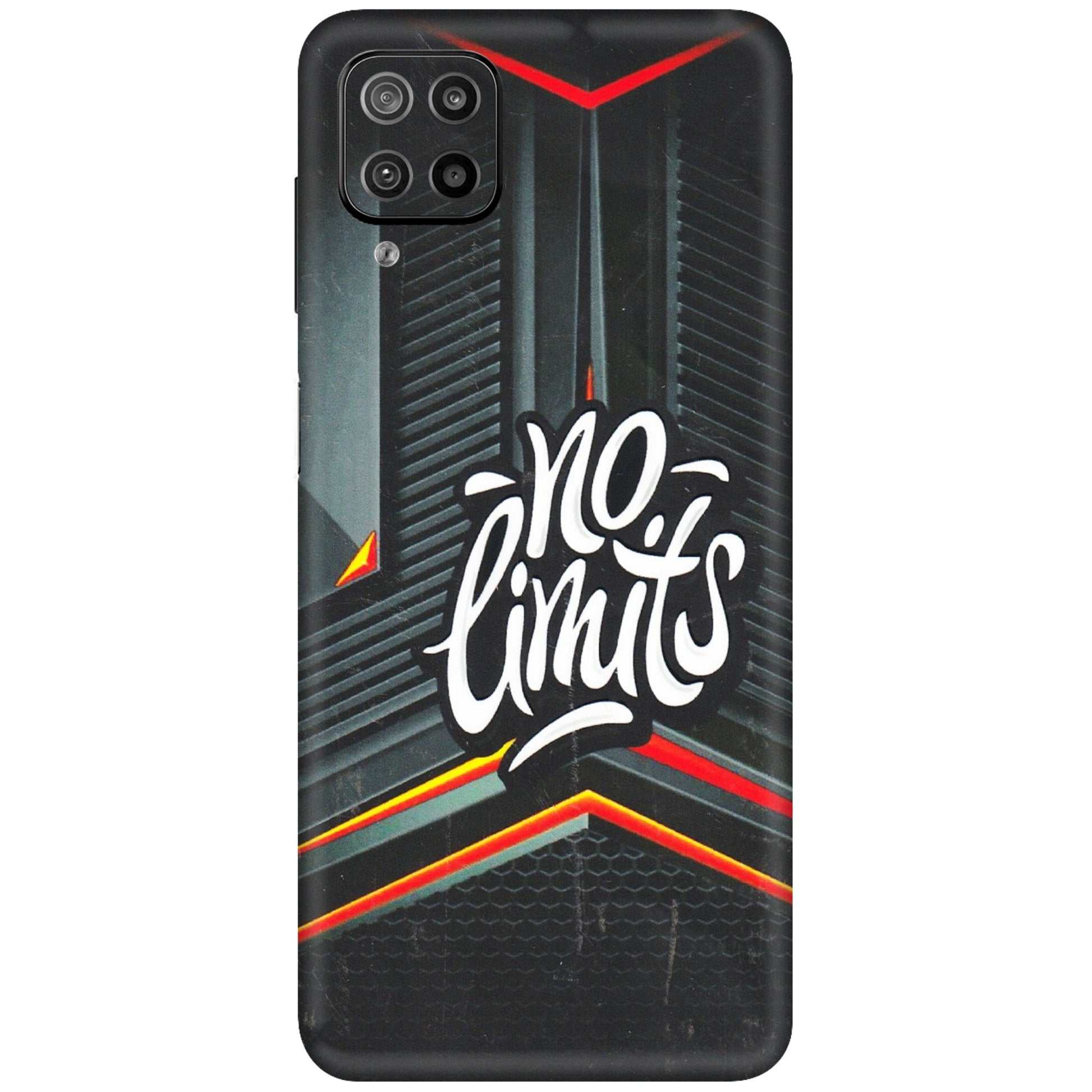 Samsung M/F/Note/Flip and C Phone Skins (All Models) - No Limits - 3D Embossed Finish (L-286) Samsung Galaxy F12