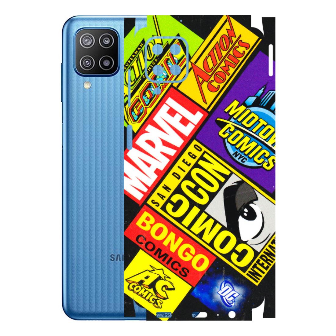 Samsung M/F/Note/Flip and C Phone Skins (All Models) - Bongo Comic Con - 3D Embossed Finish (L-325) Samsung Galaxy F12