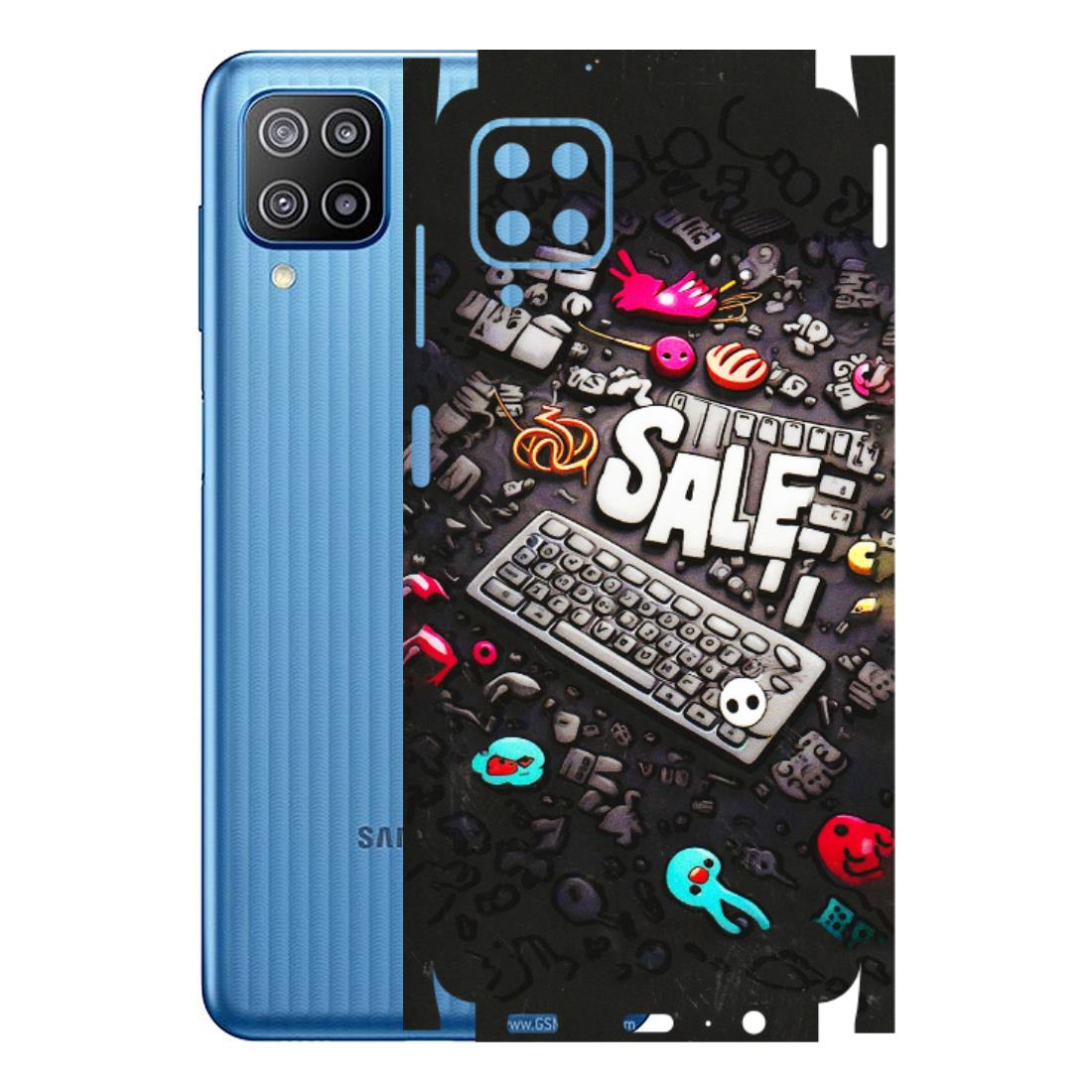 Samsung M/F/Note/Flip and C Phone Skins (All Models) - Gadgets Sale - 3D Embossed Finish (L-50) Samsung Galaxy F12