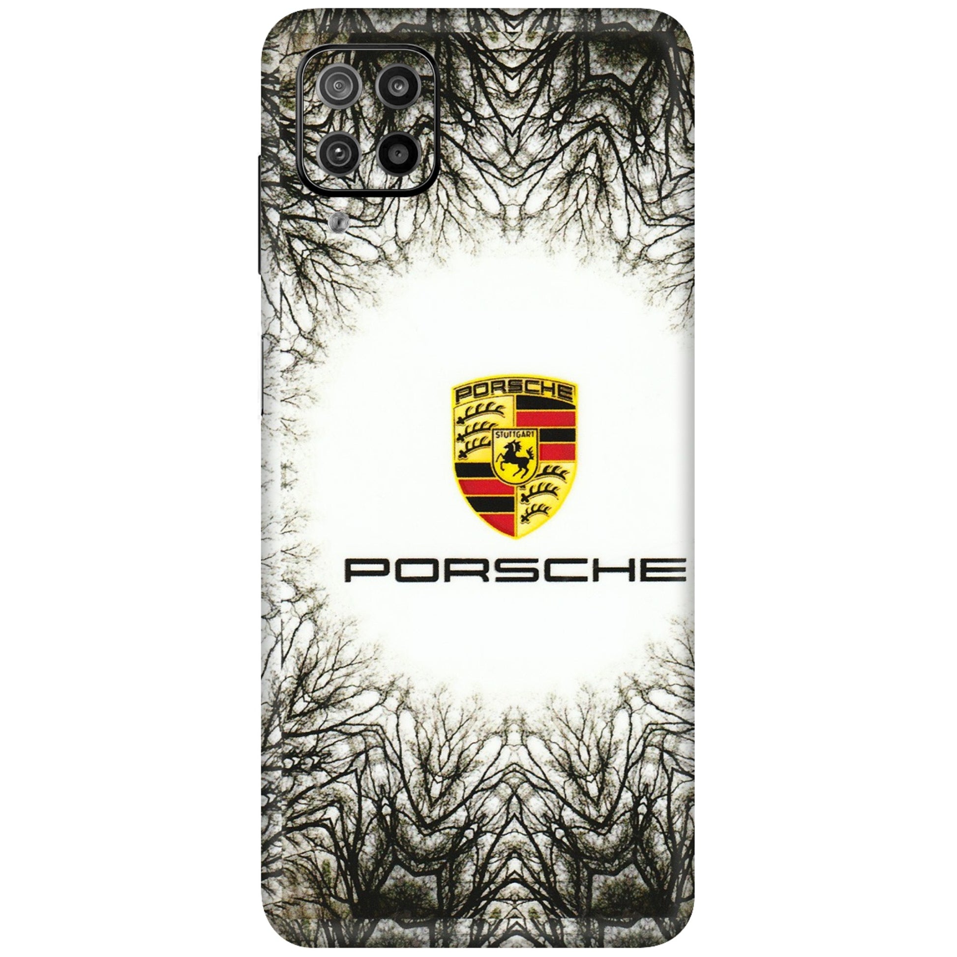 Samsung M/F/Note/Flip and C Phone Skins (All Models) - Porche Classic - 3D Embossed Finish (L-51) Samsung Galaxy F12