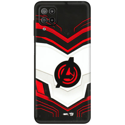 Samsung M/F/Note/Flip and C Phone Skins (All Models) - Avengers Logo - 3D Embossed Finish (L-55) Samsung Galaxy F12
