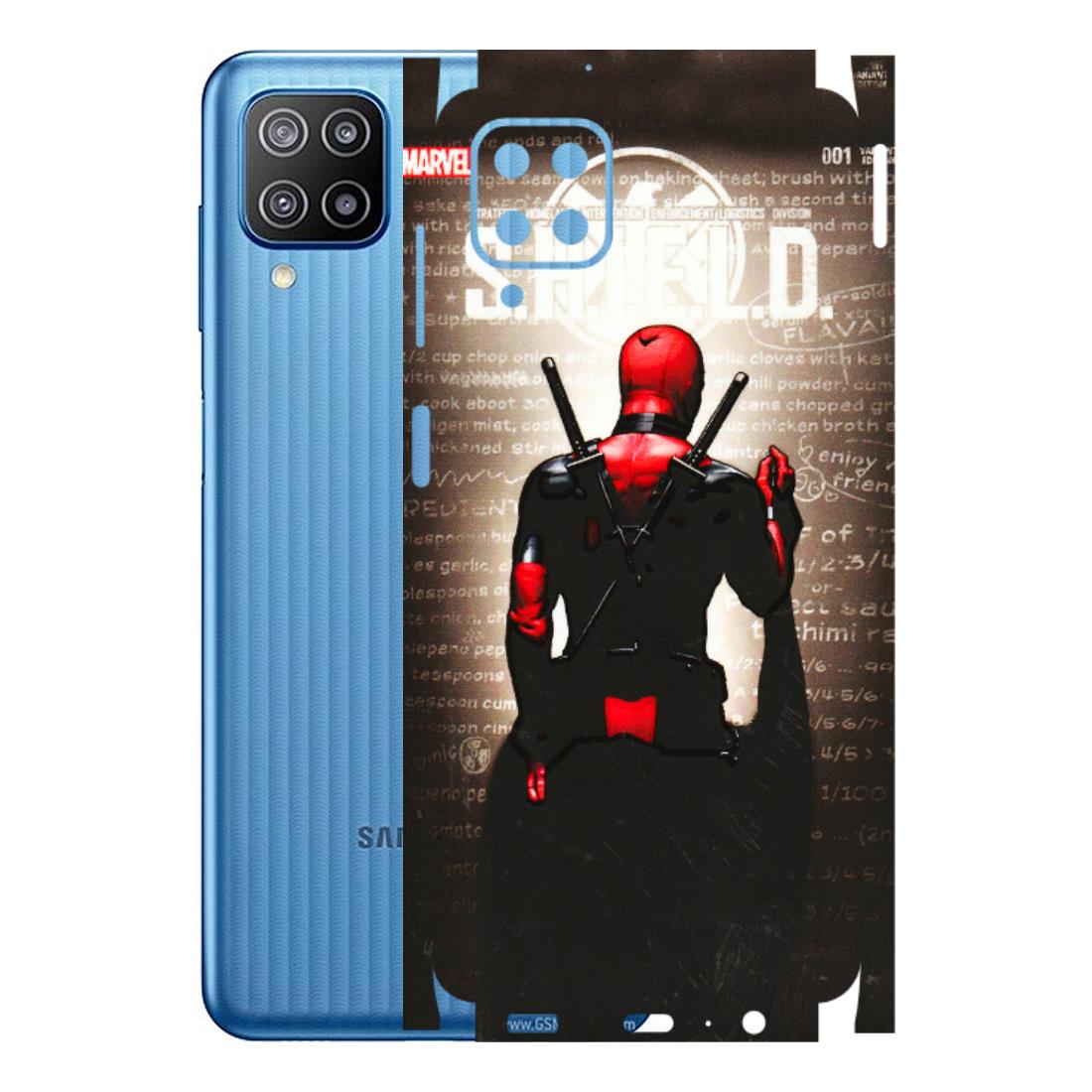 Samsung M/F/Note/Flip and C Phone Skins (All Models) - Deadpool - 3D Embossed Finish (L-56) Samsung Galaxy F12