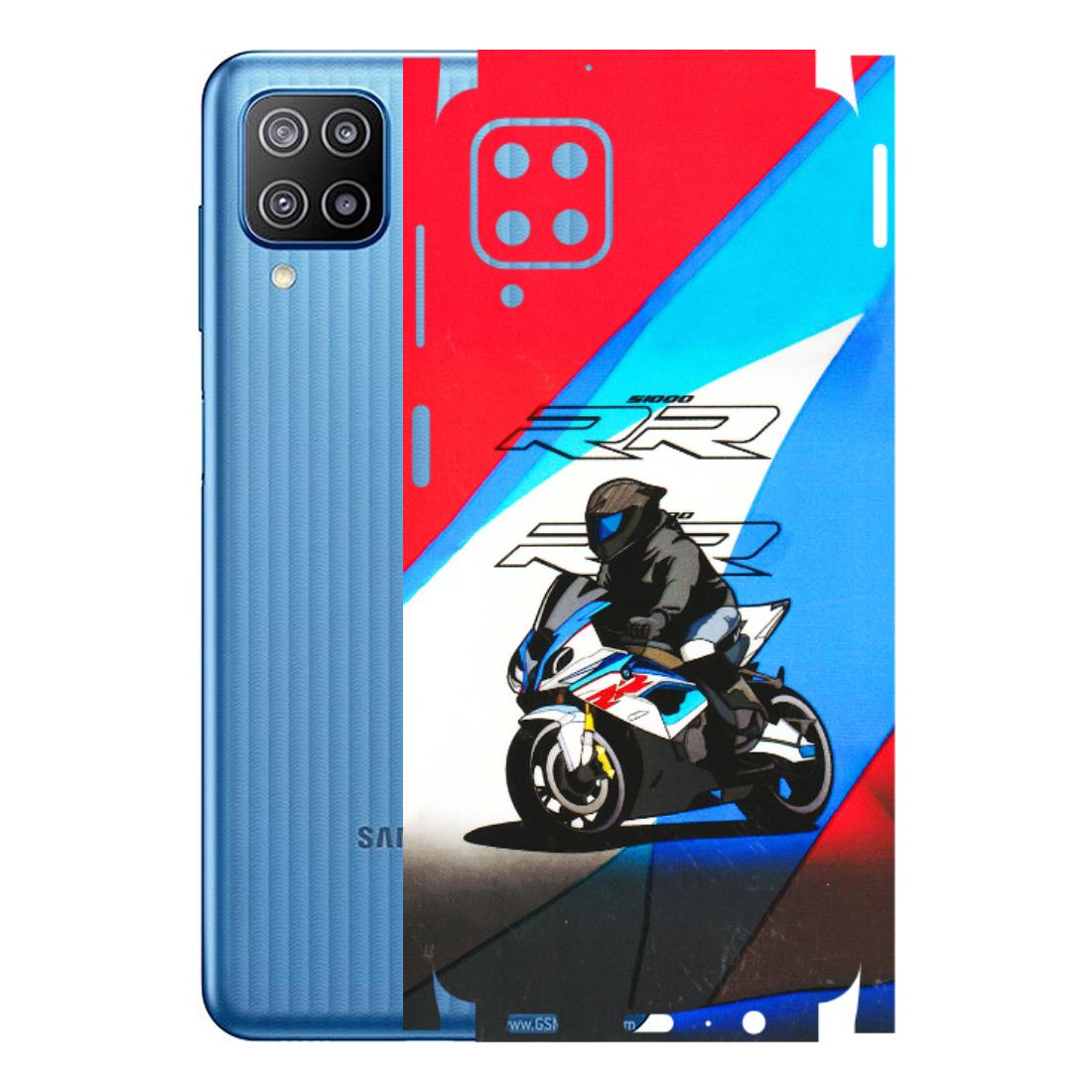 Samsung M/F/Note/Flip and C Phone Skins (All Models) - Bikers Love - 3D Embossed Finish (L-58) Samsung Galaxy F12
