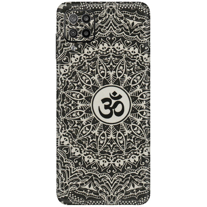 Samsung M/F/Note/Flip and C Phone Skins (All Models) - Aum Elegant Mandala - 3D Embossed Finish (L-62) Samsung Galaxy F12