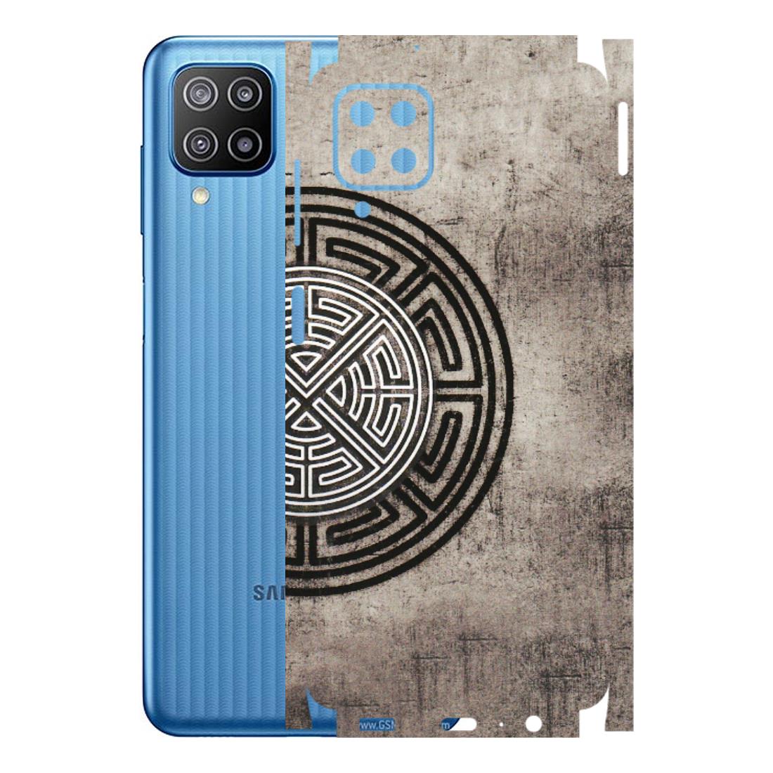 Samsung M/F/Note/Flip and C Phone Skins (All Models) - Mysterious Circular Design - 3D Embossed Finish (L-63) Samsung Galaxy F12
