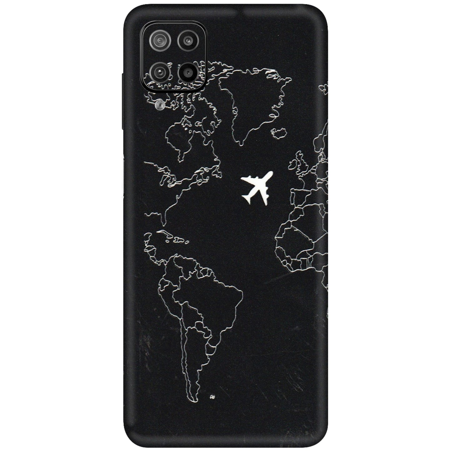 Samsung M/F/Note/Flip and C Phone Skins (All Models) - Never Ending Travel - 3D Embossed Finish (L-79) Samsung Galaxy F12