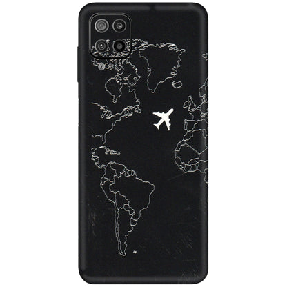 Samsung M/F/Note/Flip and C Phone Skins (All Models) - Never Ending Travel - 3D Embossed Finish (L-79) Samsung Galaxy F12