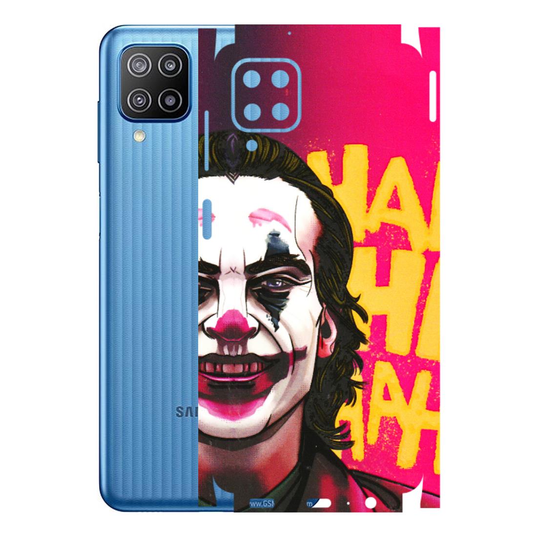 Samsung M/F/Note/Flip and C Phone Skins (All Models) - Joker Evil Laugh - 3D Embossed Finish (L-97) Samsung Galaxy F12