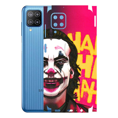 Samsung M/F/Note/Flip and C Phone Skins (All Models) - Joker Evil Laugh - 3D Embossed Finish (L-97) Samsung Galaxy F12