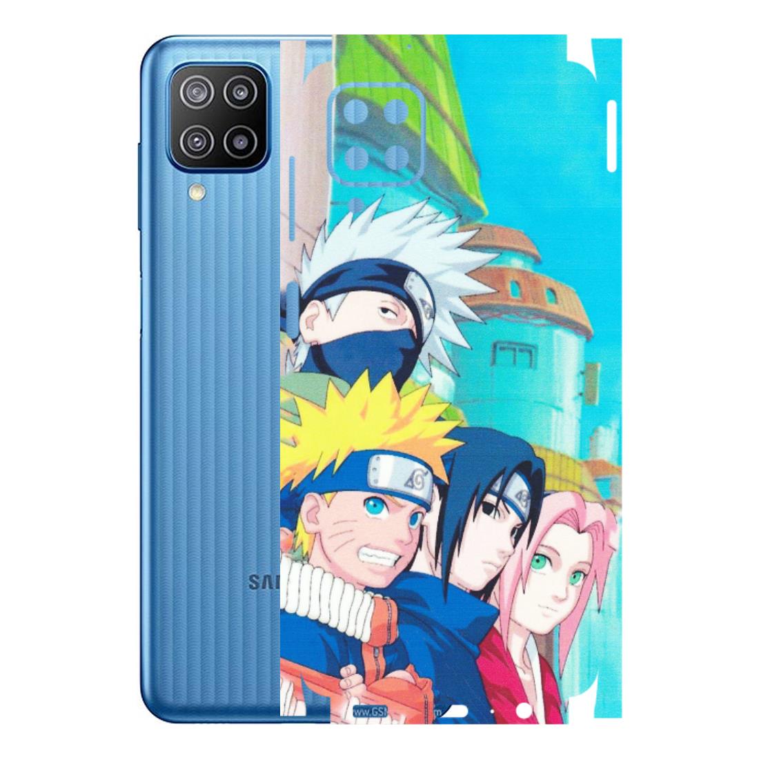 Samsung M/F/Note/Flip and C Phone Skins (All Models) - Team Minato And Kakashi - Matte Finish (M-101) Samsung Galaxy F12