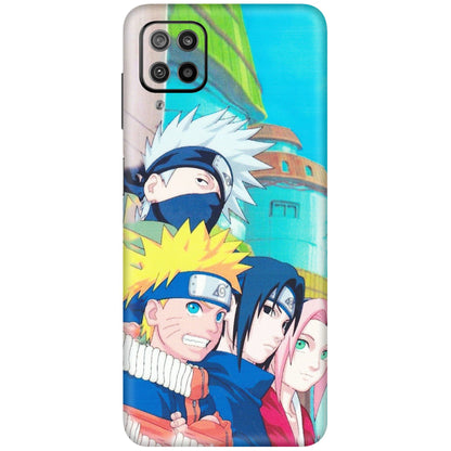 Samsung M/F/Note/Flip and C Phone Skins (All Models) - Team Minato And Kakashi - Matte Finish (M-101) Samsung Galaxy F12