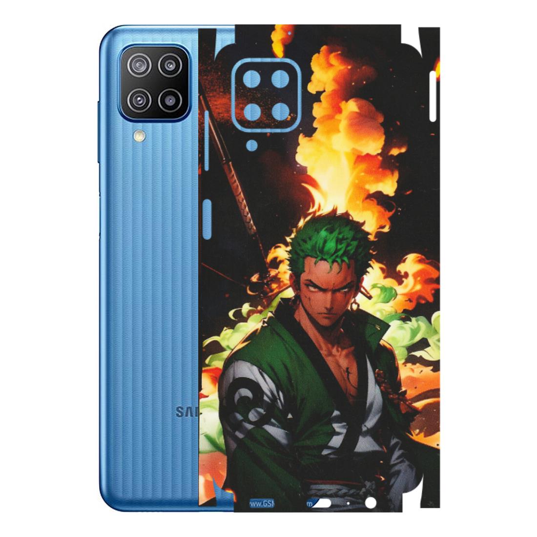 Samsung M/F/Note/Flip and C Phone Skins (All Models) - Roronoa Zoro - Matte Finish (M-102) Samsung Galaxy F12