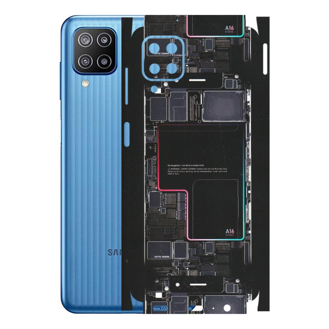 Samsung M/F/Note/Flip and C Phone Skins (All Models) - Motherboard Circuit Layout - Matte Finish (M-117) Samsung Galaxy F12