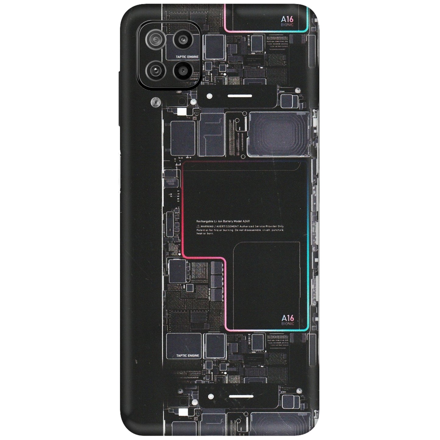 Samsung M/F/Note/Flip and C Phone Skins (All Models) - Motherboard Circuit Layout - Matte Finish (M-117) Samsung Galaxy F12