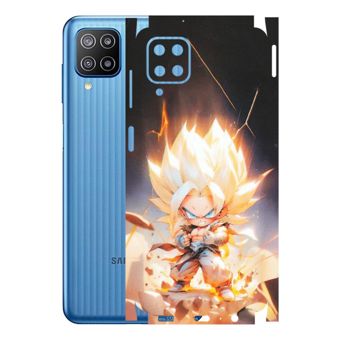 Samsung M/F/Note/Flip and C Phone Skins (All Models) - Goku Dragon Cute Anime - Matte Finish (M-131) Samsung Galaxy F12