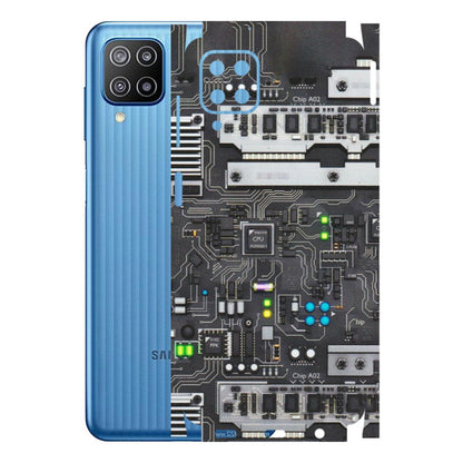 Samsung M/F/Note/Flip and C Phone Skins (All Models) - Motherboard Internals - Matte Finish (M-135) Samsung Galaxy F12