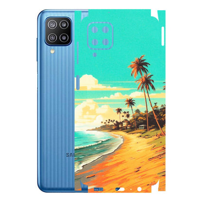 Samsung M/F/Note/Flip and C Phone Skins (All Models) - Miami Beach - Matte Finish (M-136) Samsung Galaxy F12