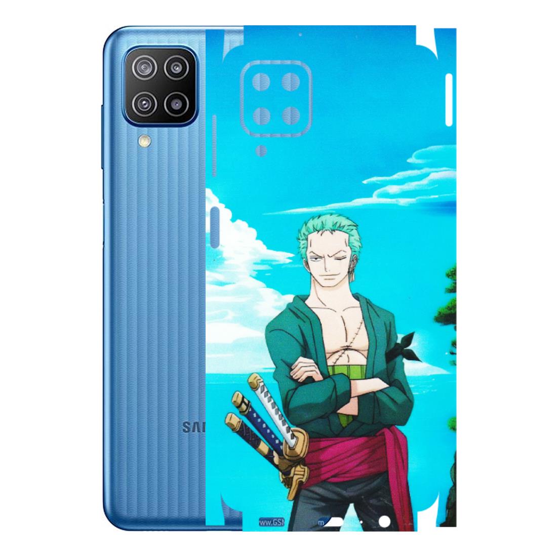 Samsung M/F/Note/Flip and C Phone Skins (All Models) - Cool Swordman Zoro Anime - Matte Finish (M-143) Samsung Galaxy F12